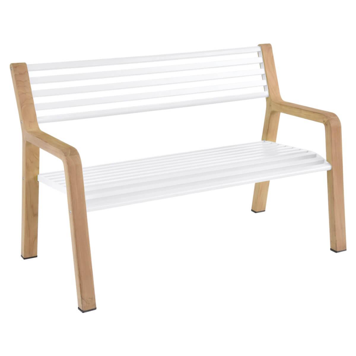 Banc SOMERSET Fermob blanc coton