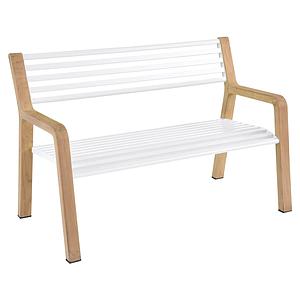 Banc SOMERSET Fermob blanc coton