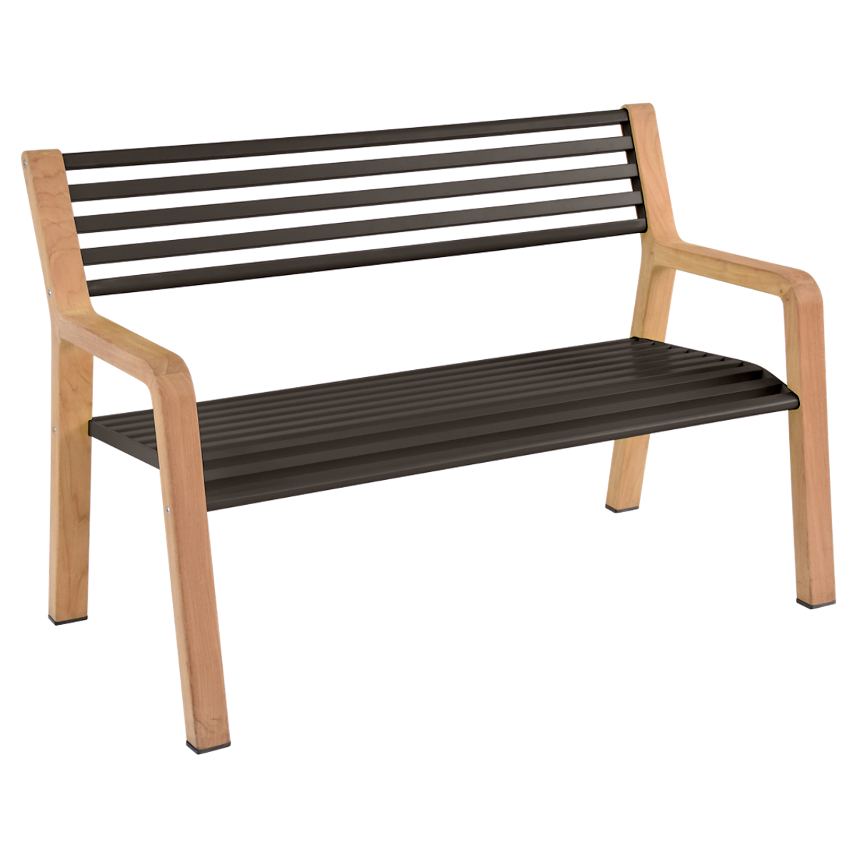Banc SOMERSET Fermob brun tonka