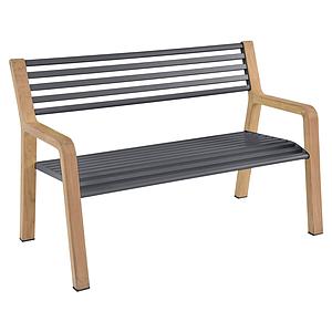 Banc SOMERSET Fermob carbone