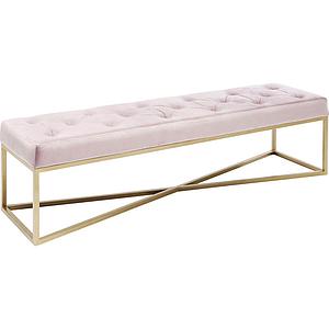 Banquette 150x40cm CROSSOVER Kare Design rose laiton