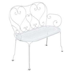 Banquette 1900 Fermob blanc coton