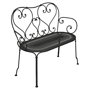 Banquette 1900 Fermob réglisse