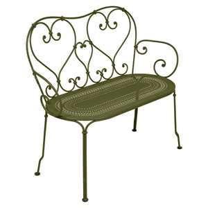 Banquette 1900 Fermob vert pesto