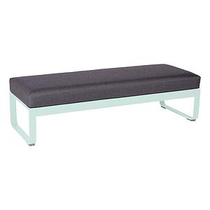 Banquette 2 places BELLEVIE Fermob menthe glaciale-Gris graphite