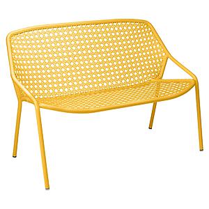 Banquette 2 places CROISETTE Fermob miel