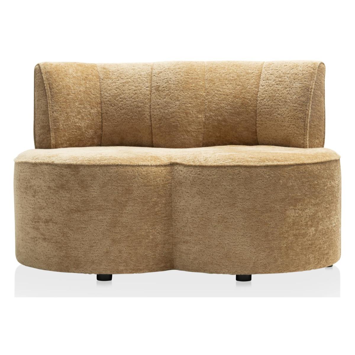 Banquette 2 places ROAN Coco Maison ocre