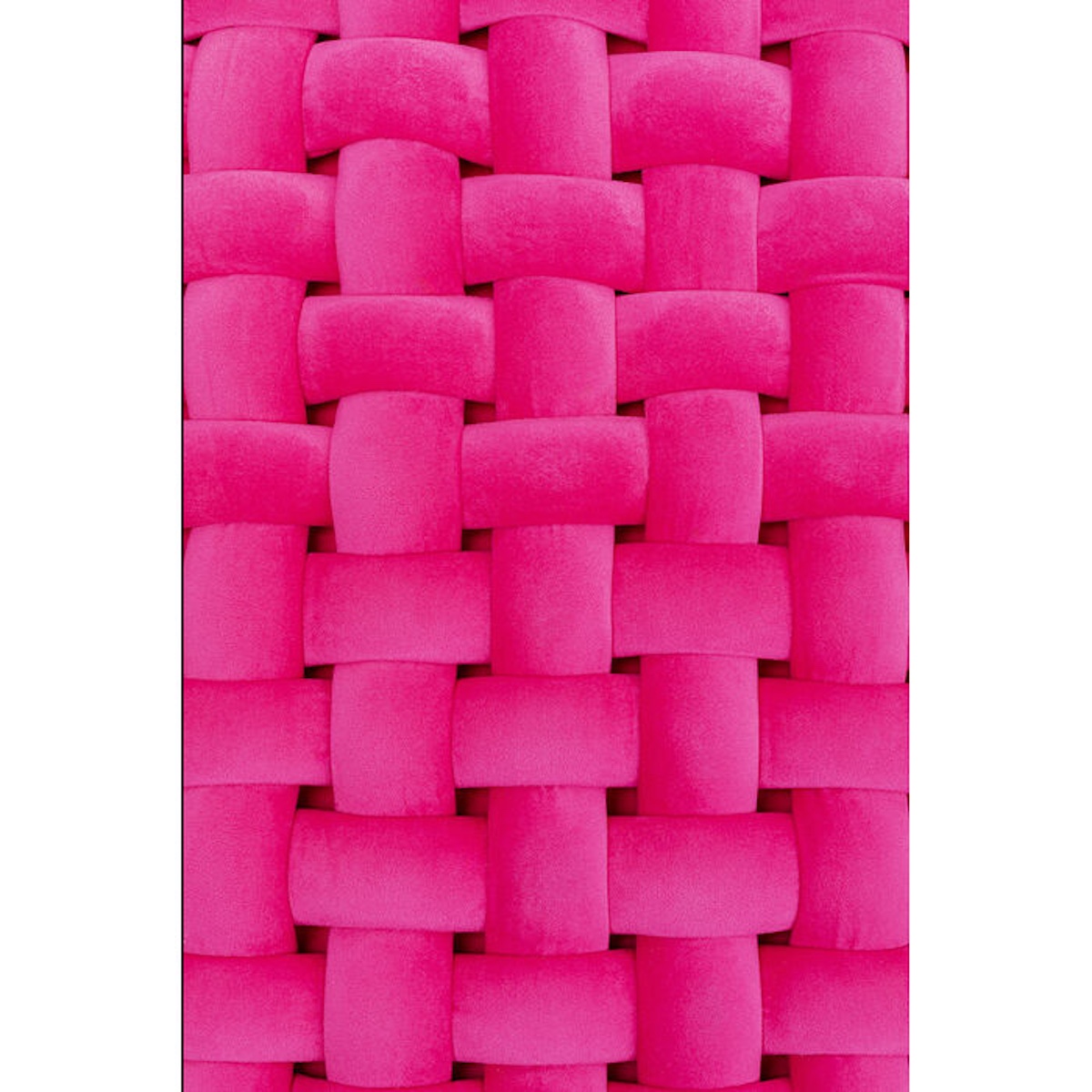 Banquette 66cm WEAVE Kare Design fuchsia