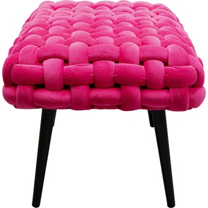 Banquette 66cm WEAVE Kare Design fuchsia