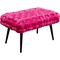 Banquette 66cm WEAVE Kare Design fuchsia
