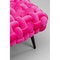 Banquette 66cm WEAVE Kare Design fuchsia