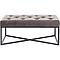 Banquette 90x40cm CROSSOVER Kare Design gris-noir