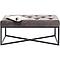 Banquette 90x40cm CROSSOVER Kare Design gris-noir