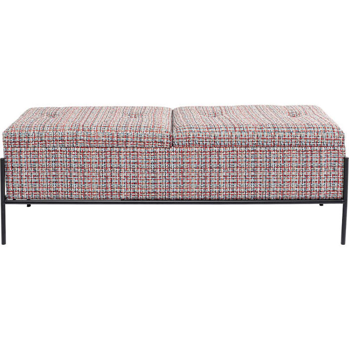 Banquette Buttons Storage Kare Design colore