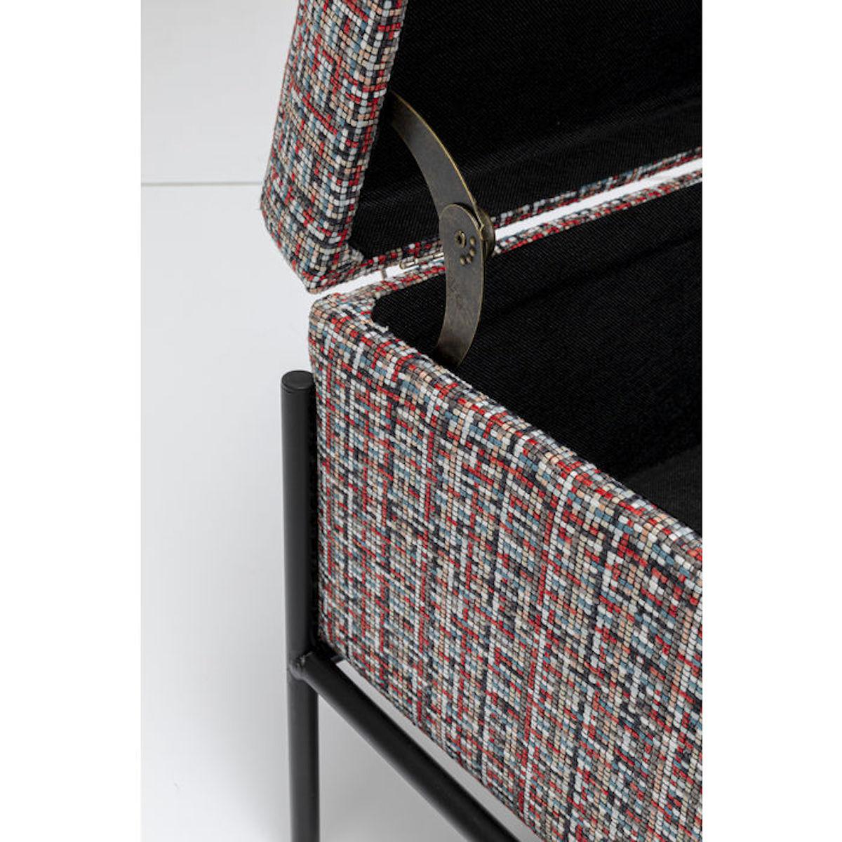 Banquette Buttons Storage Kare Design colore