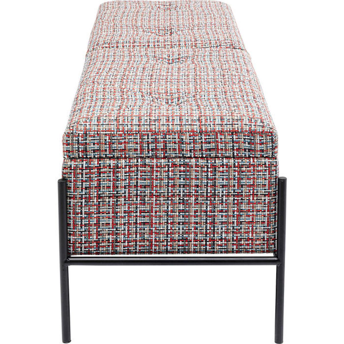 Banquette Buttons Storage Kare Design colore