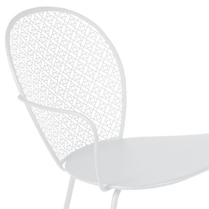 Banquette conversation LORETTE Fermob blanc coton