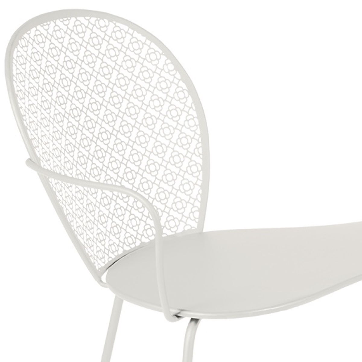 Banquette conversation LORETTE Fermob gris argile