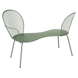 Banquette conversation LORETTE Fermob vert cactus