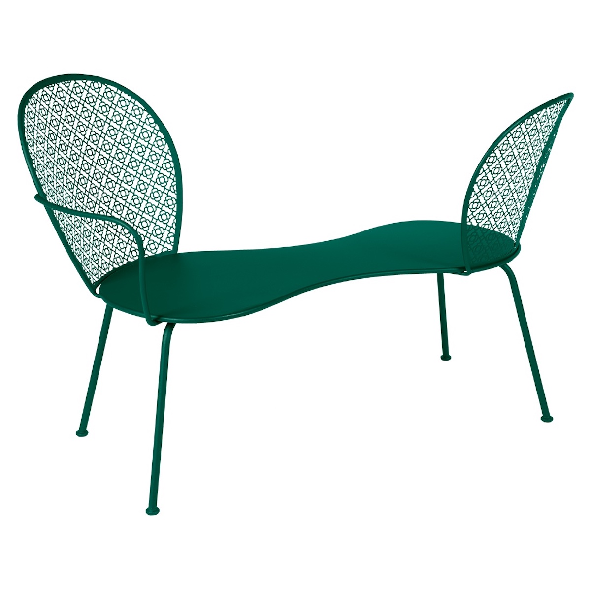 Banquette conversation LORETTE Fermob vert cèdre