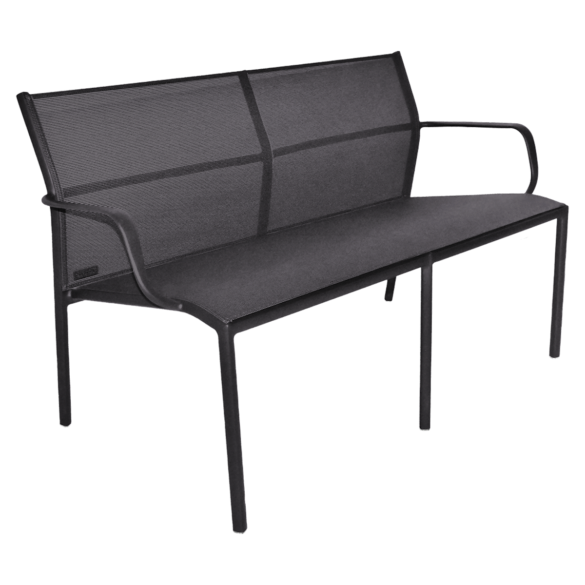 Banquette duo CADIZ Fermob carbone
