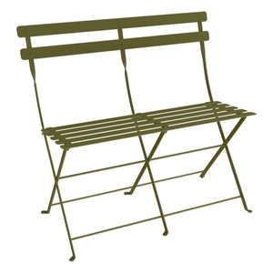 Banquette pliante BISTRO Fermob vert pesto