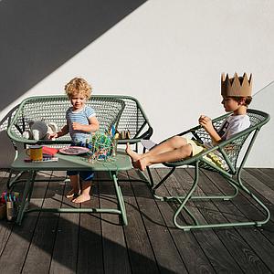 Banquette SIXTIES Fermob gris orage