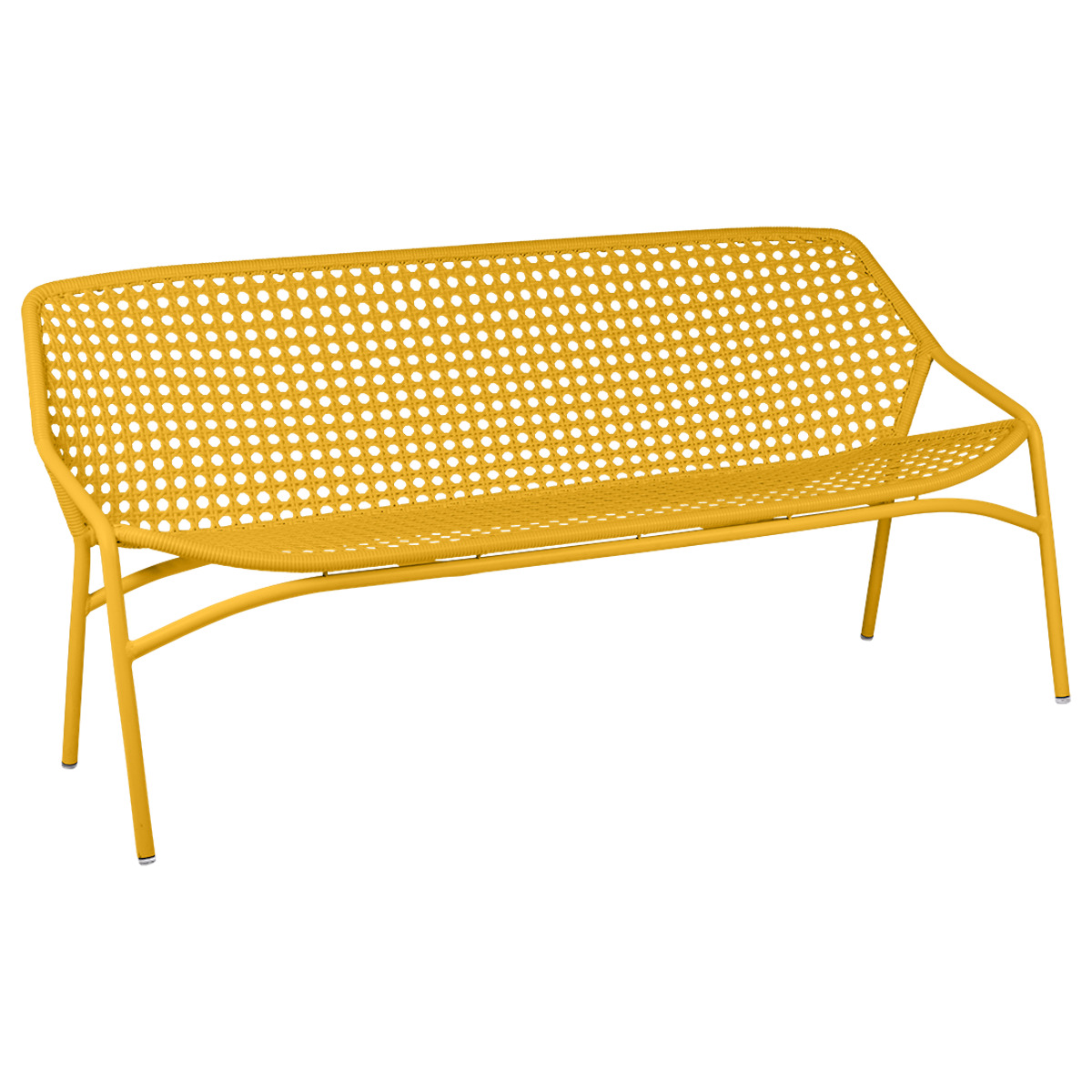 Banquette XL 3 places CROISETTE Fermob miel NEW