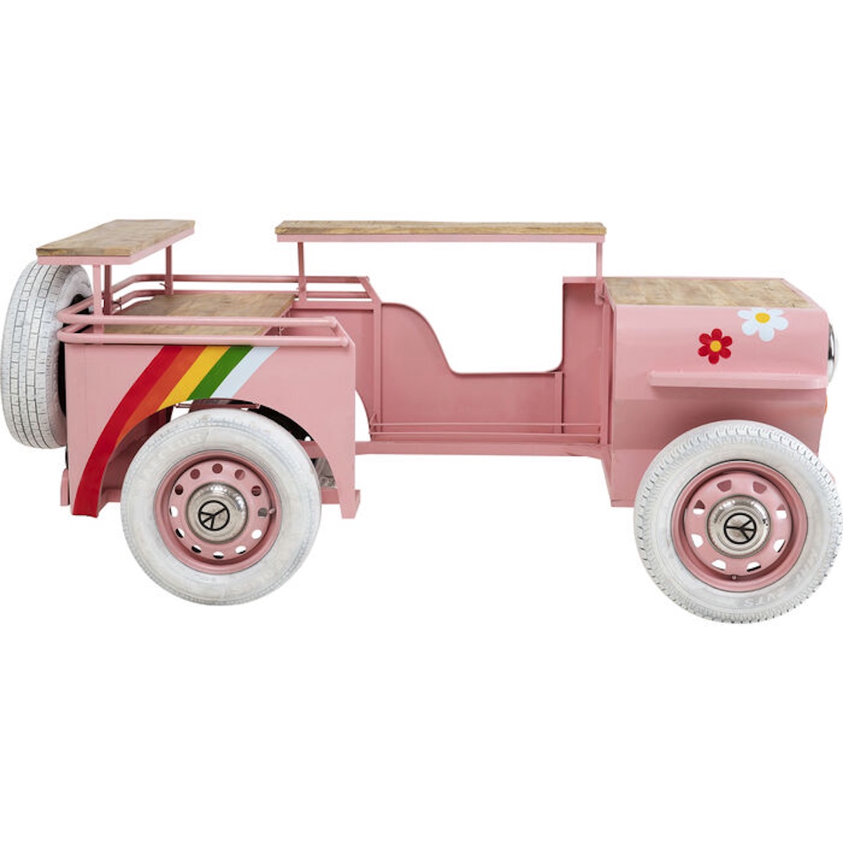 Bar Car 241cm FLOWER POWER Kare Design