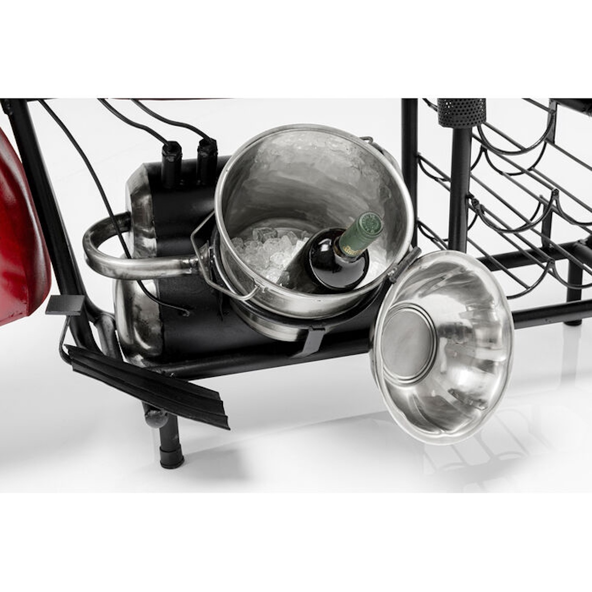 Bar MOTORBIKE Kare Design rouge