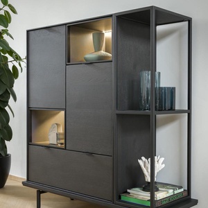 Bibliothèque 120cm ELEMENTS onyx