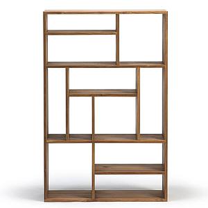 Bibliothèque M RACK Ethnicraft bas teak