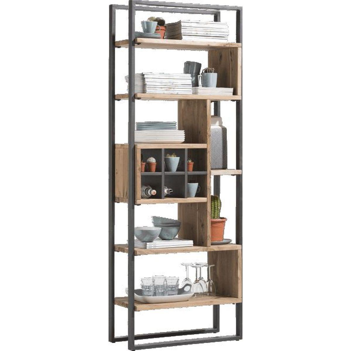 Bibliothèque QUEBEC Henders & Hazel 70cm pieds en métal