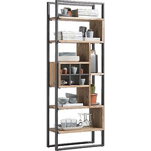 Bibliothèque QUEBEC Henders & Hazel 70cm pieds en métal