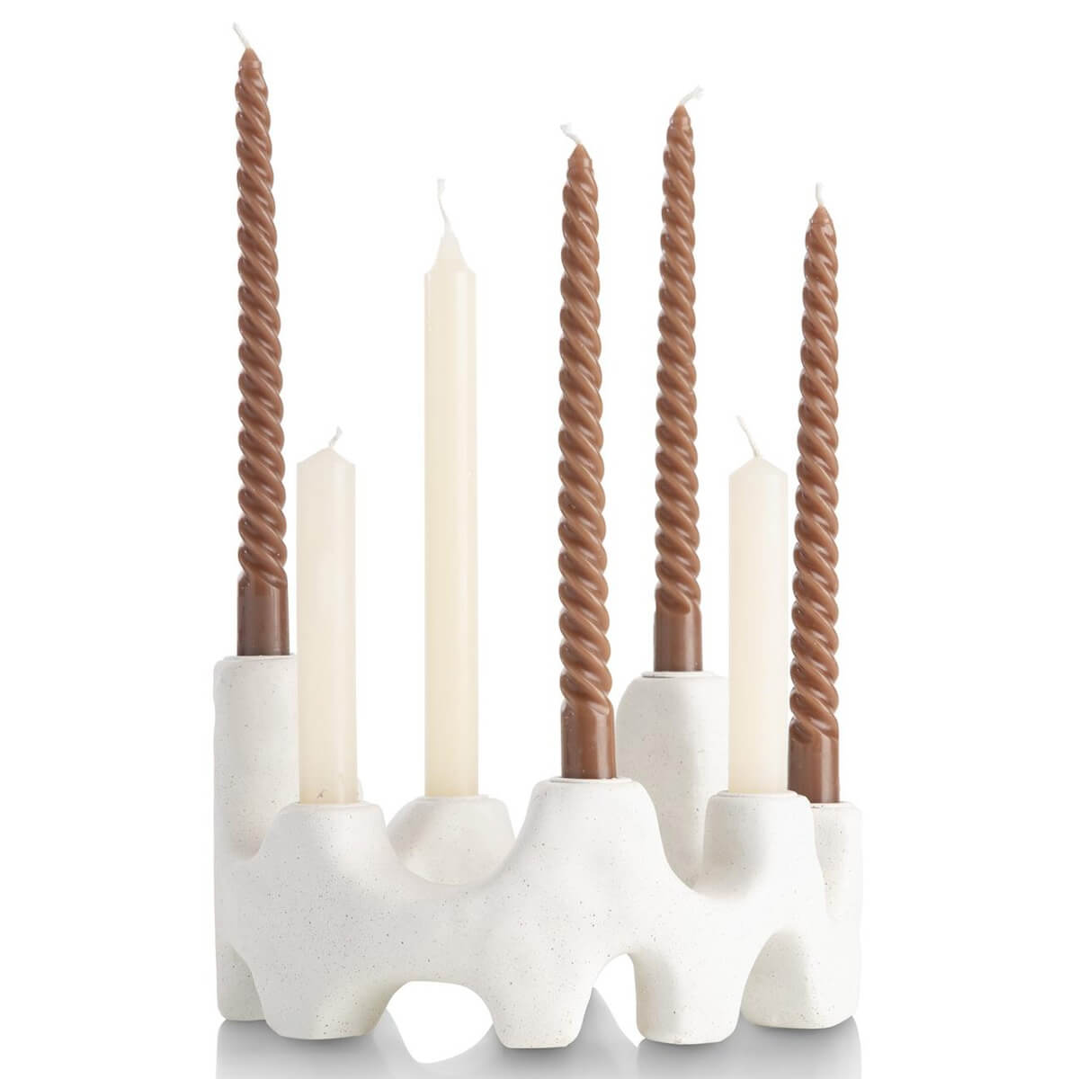 Bougeoir 14,5cm JET Coco Maison