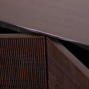 Buffet 152cm GROOVES Ethnicraft teck noir