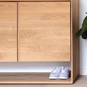 Buffet 158cm NORDIC Ethnicraft chêne