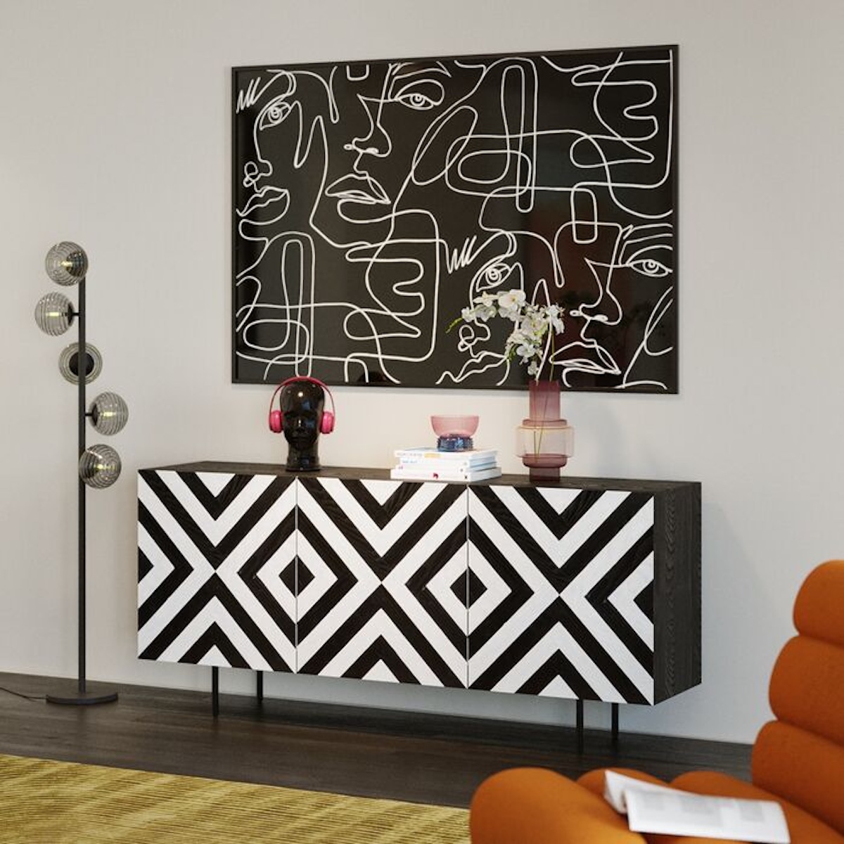 Buffet 160x75cm ARCTIC Kare Design