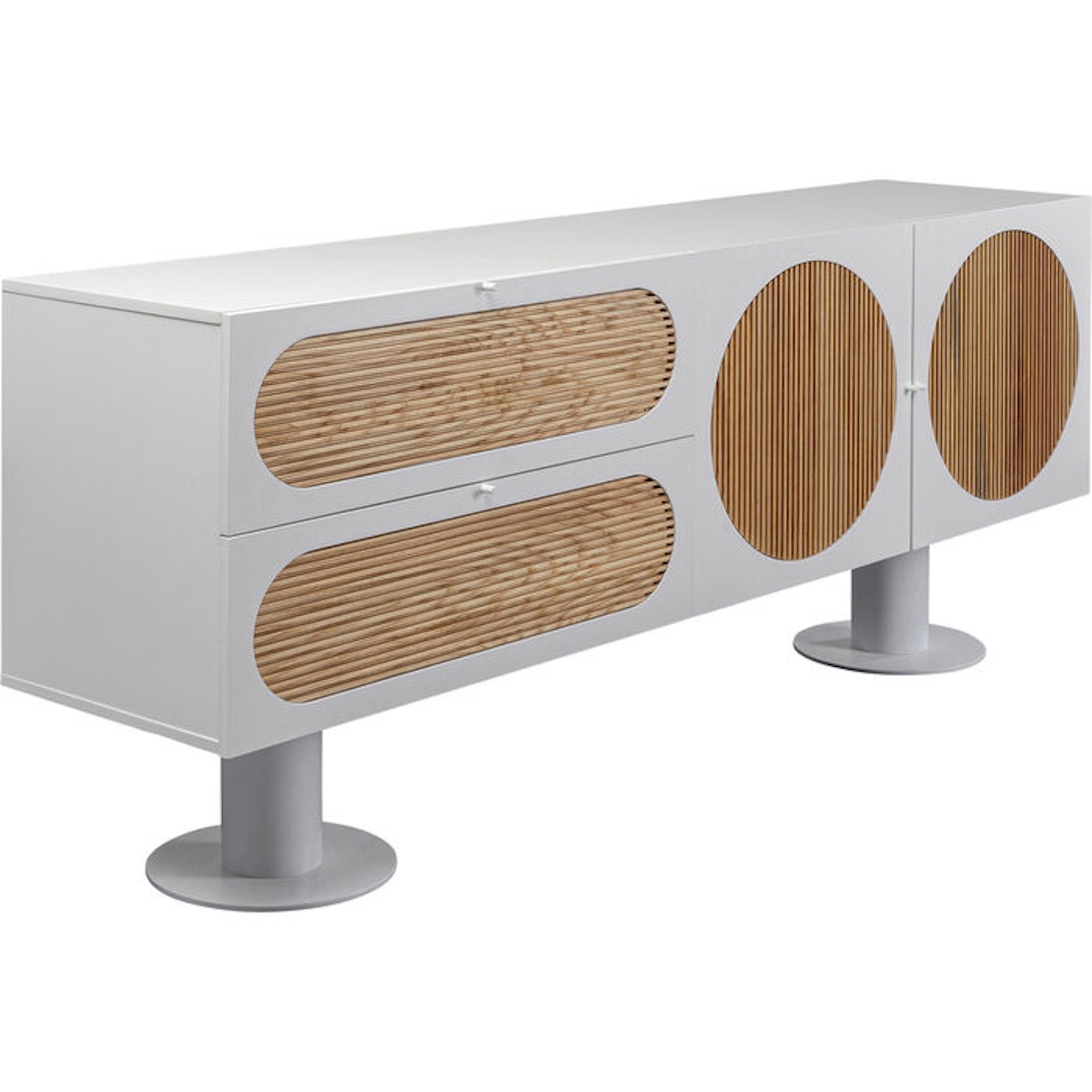 Buffet 183x76cm ATOMIC Kare Design blanc