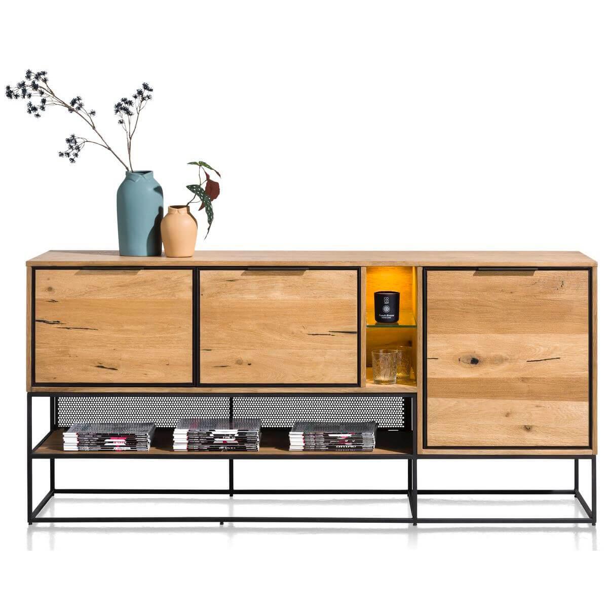 Buffet 190cm CITY Henders & Hazel railway brown