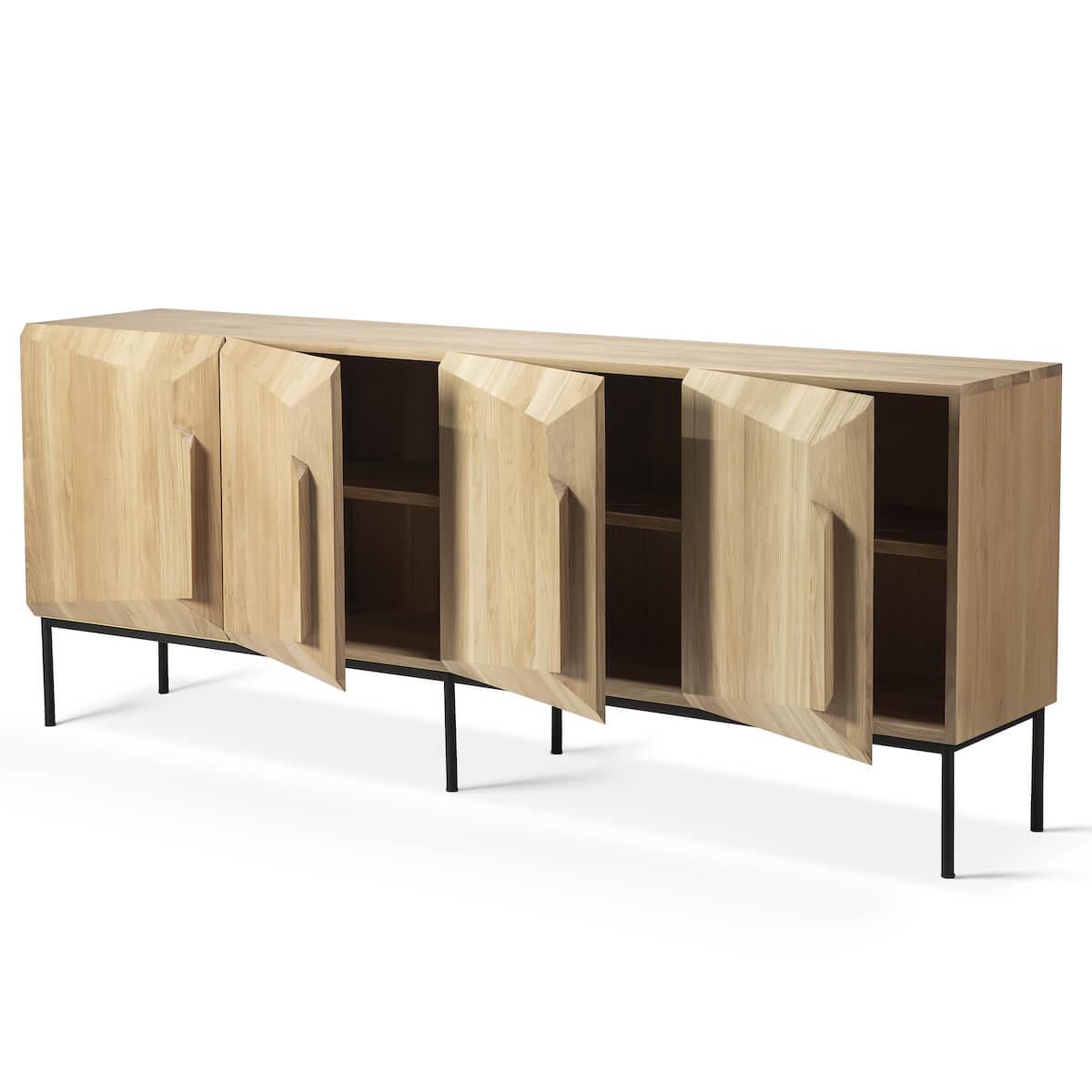 Buffet 200cm STAIRS Ethnicraft chêne