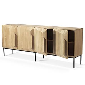Buffet 200cm STAIRS Ethnicraft chêne