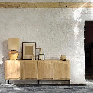 Buffet 200cm STAIRS Ethnicraft chêne