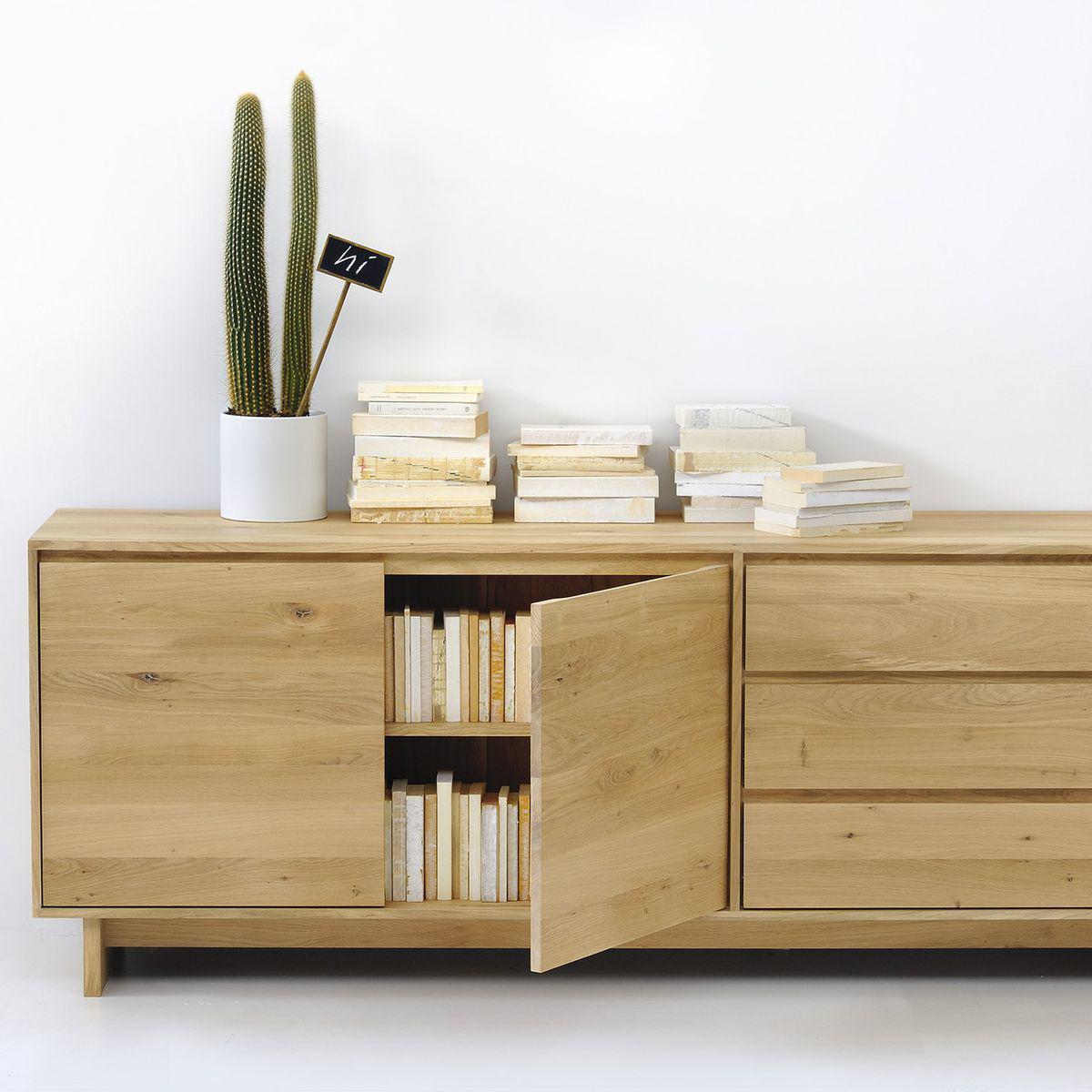 Buffet 205cm WAVE Ethnicraft chêne