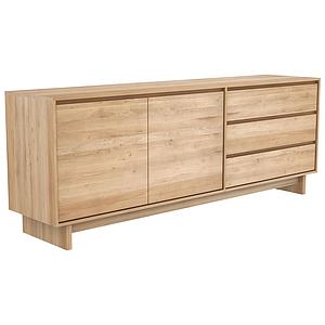 Buffet 205cm WAVE Ethnicraft chêne
