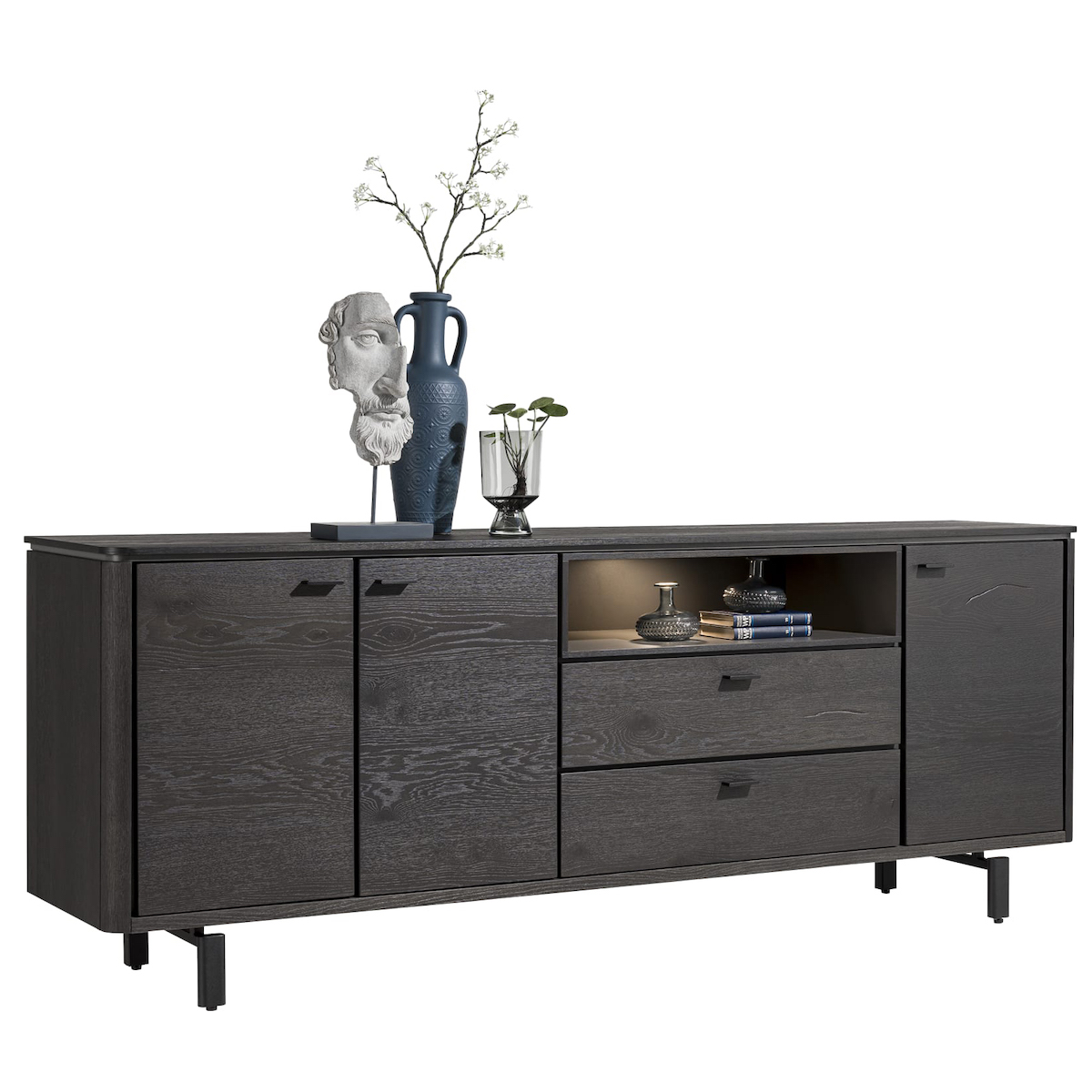 Buffet 210 cm LIVADA Henders & Hazel Onyx