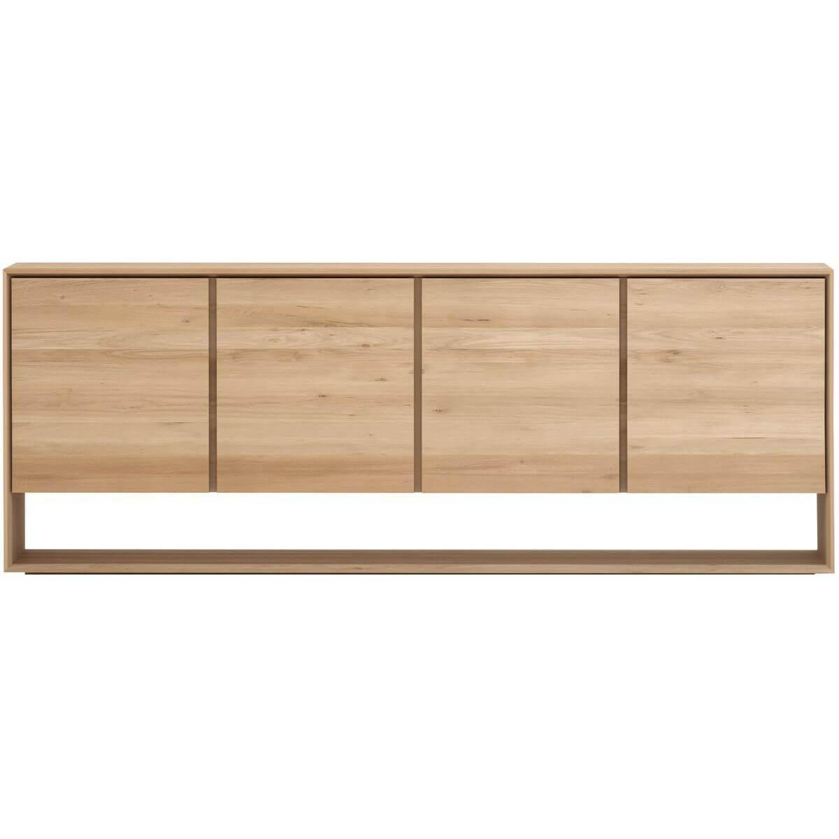 Buffet 210cm NORDIC Ethnicraft chêne