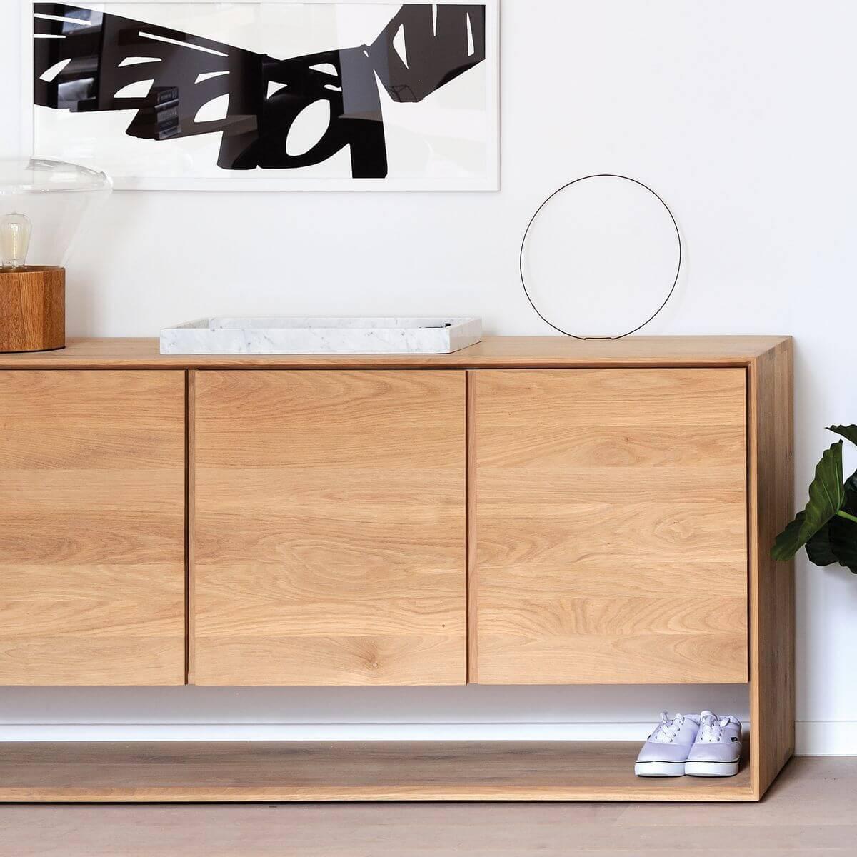 Buffet 210cm NORDIC Ethnicraft chêne