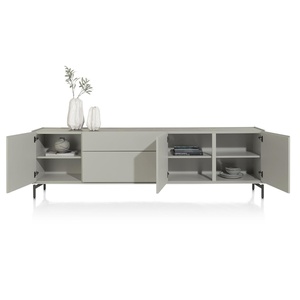 Buffet 240cm NOON Xooon gris clair