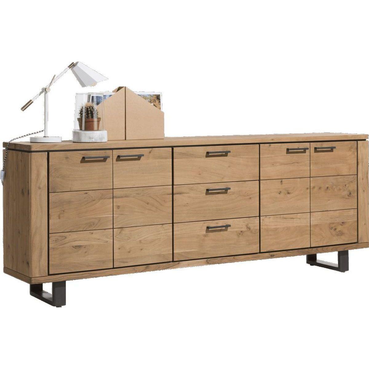 Buffet 240cm QUEBEC Henders & Hazel pieds métal